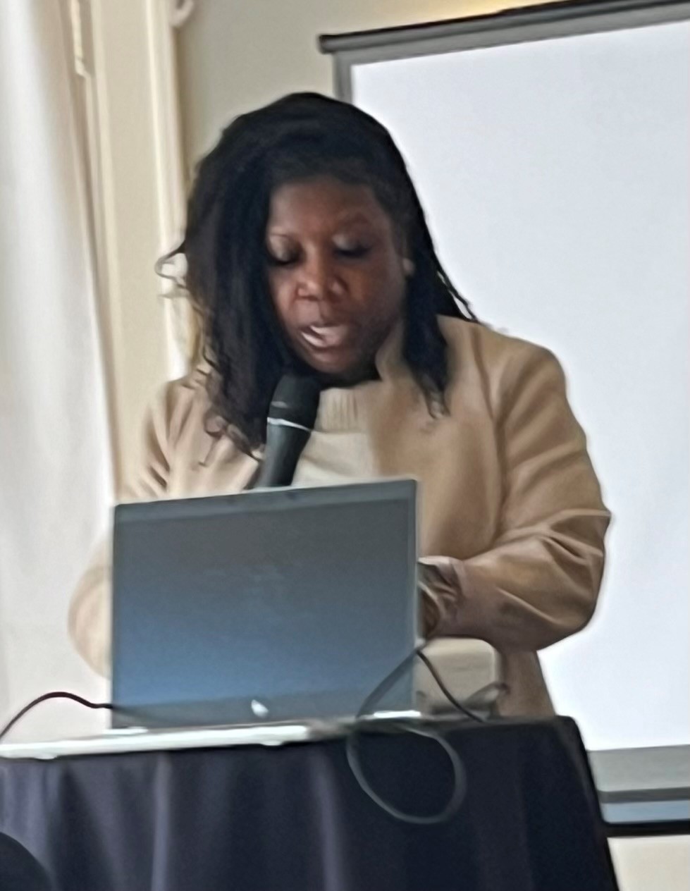 Relelicia give Coterie speech 4.25.24